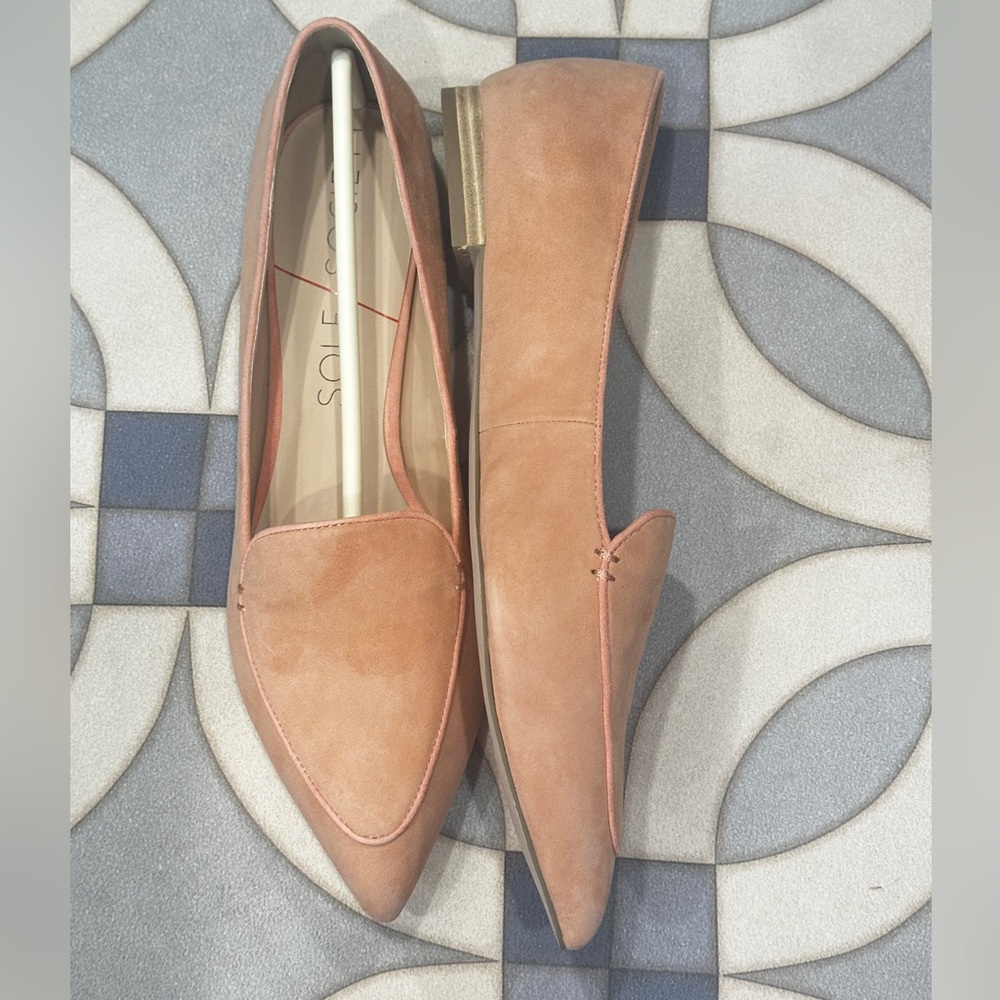 NWT Sole Society Cammila Loafers Tawny Orange Color Size 9.5
